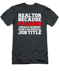 Realtor Miracle Worker Funny Real Estate Agent Bradll Lilia T-Shirt