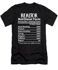Realtor Nutrition Facts Funny Jensen Cena T-Shirt