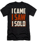 Realtor Real Estate Agent Realtor I Came I Saw I Sold Crazy Squirrel T-Shirt