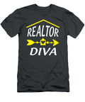Realtor Real Estate Broker House Sales Diva Ladies Susank Lucil T-Shirt