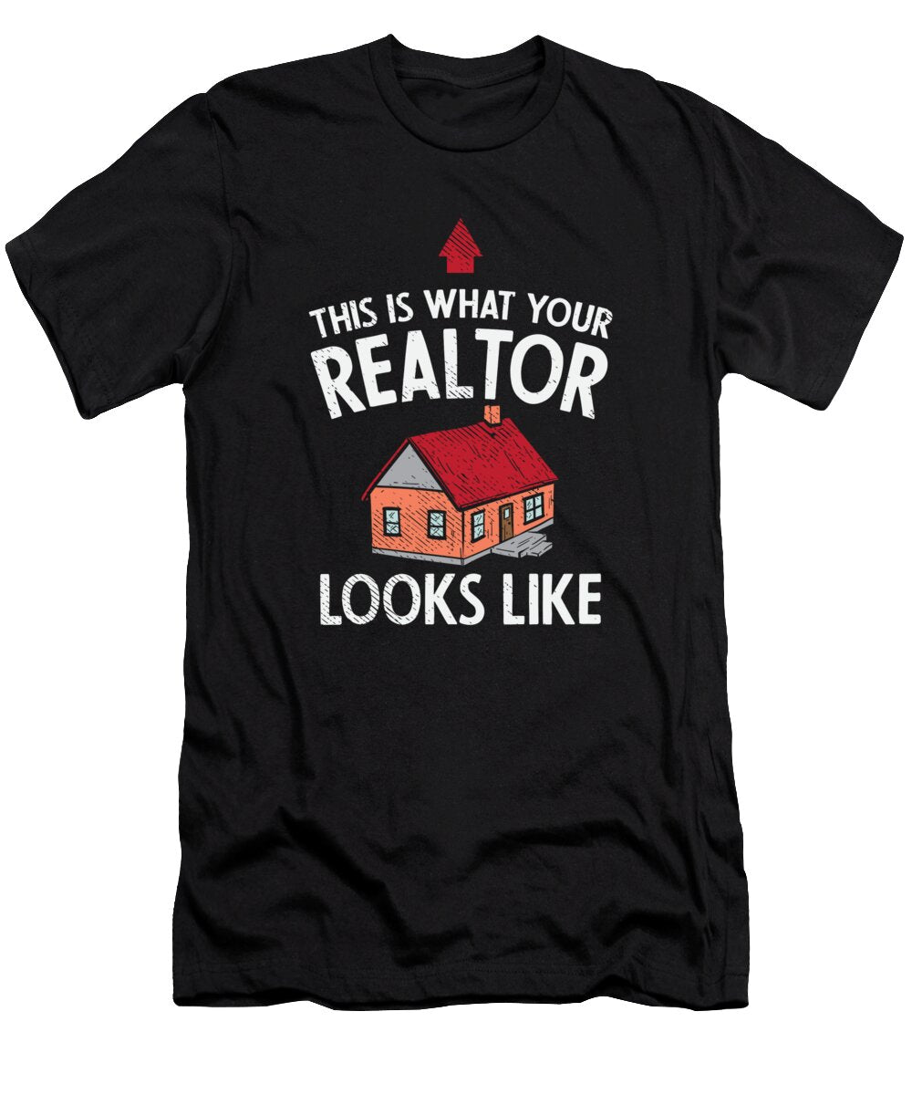 Realtor Selling Houses Real Estate Agent Britta Zehm T-Shirt