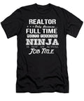 Realtor Ninja Job Gift Item Shi Hu Kang T-Shirt