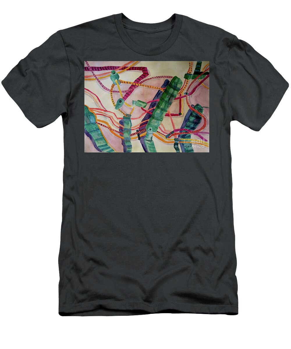 Rear Axle Abstract L a Feldstein T-Shirt
