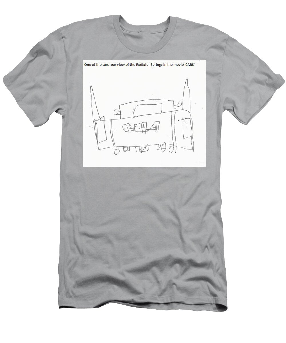 Rear View of Car Khajit Venkatesh T-Shirt
