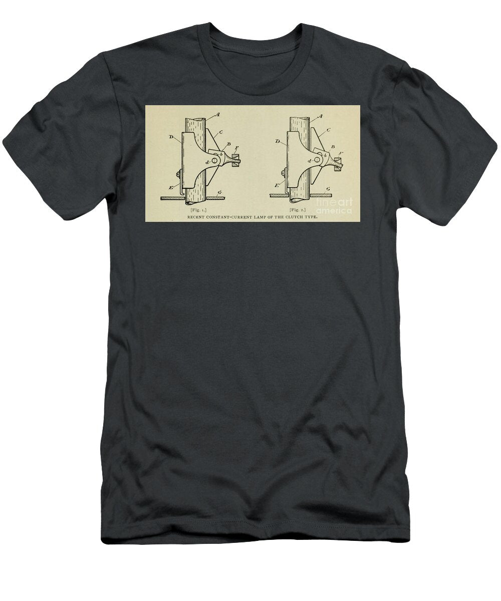 Recent Constant Current Lamp of the Clutch Type G2 Historic Illustrations T-Shirt