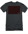 Red and Black Horizontal Chevron Pattern Petite Pattern Minimal Graphic Designs T-Shirt