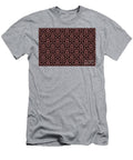 Red and Black Minimal Geometric Shape Tile Pattern Petite Pattern Minimal Graphic Designs T-Shirt