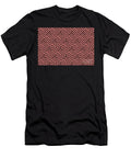 Red and Black Minimal Line Art Pattern 2 Petite Pattern Minimal Graphic Designs T-Shirt