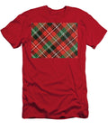 Red and Green Plaid Perry Correll T-Shirt