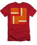 Red and Orange Square Study Michelle Calkins T-Shirt