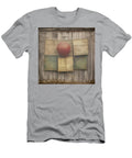 Red Balloon Hanging Against Barn Wall Yo Pedro T-Shirt