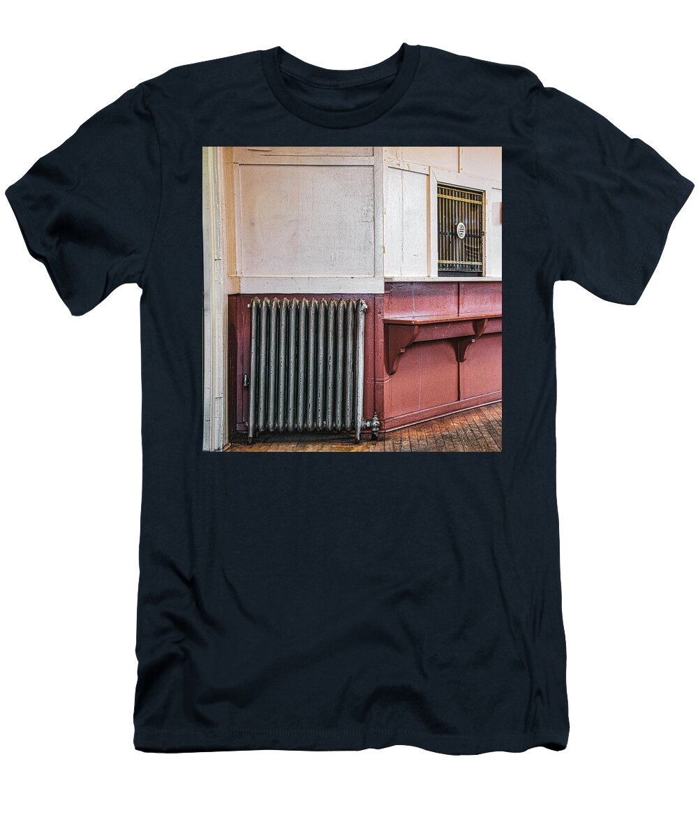 Red Bank Train Station Ticketing Area Gary Slawsky T-Shirt