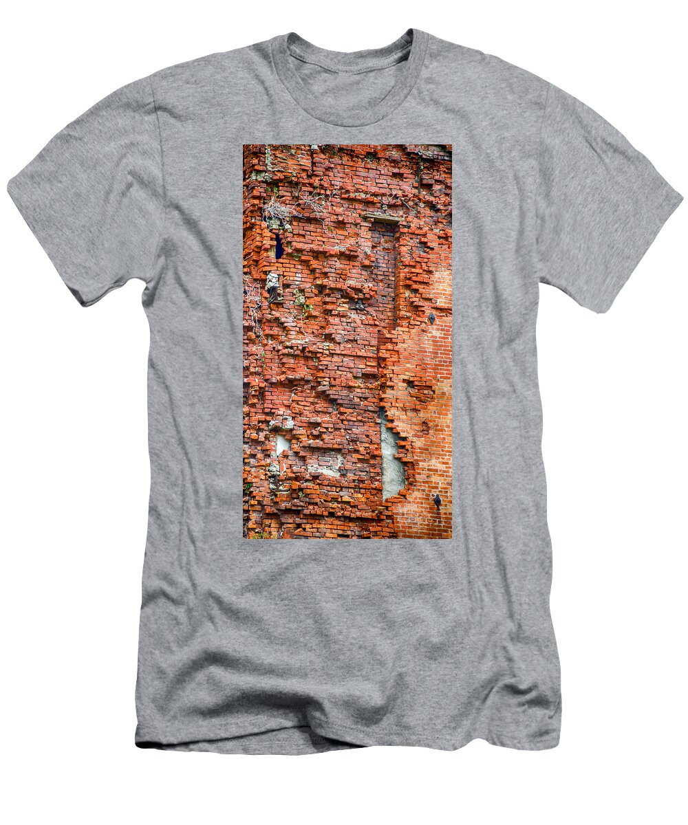 Red Brick Tetris 7d08356 Guy Whiteley T-Shirt