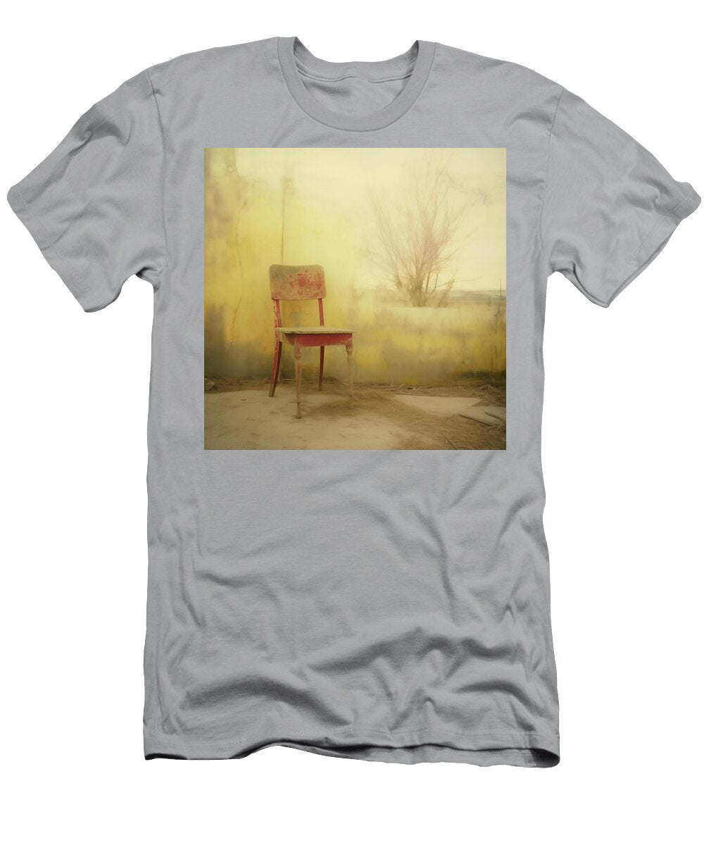 Red Chair Next to Yellow Wall Mural Yo Pedro T-Shirt