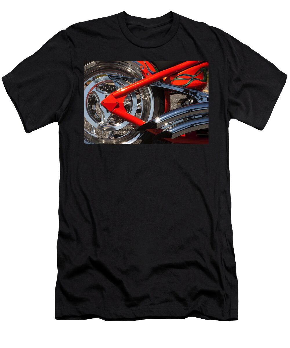 Red Chopper Detail Paul W Faust T-Shirt