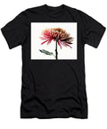 Red Chrysanthemum Flower Series 2 Part 1 Image 02 Nailia Schwarz T-Shirt