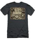 Red Cross White Cross Bandages Retro Sepia Paul Ward T-Shirt
