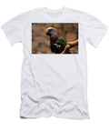 Red Fan Parrot with Something Clutched in His Foot Dejavu Designs T-Shirt
