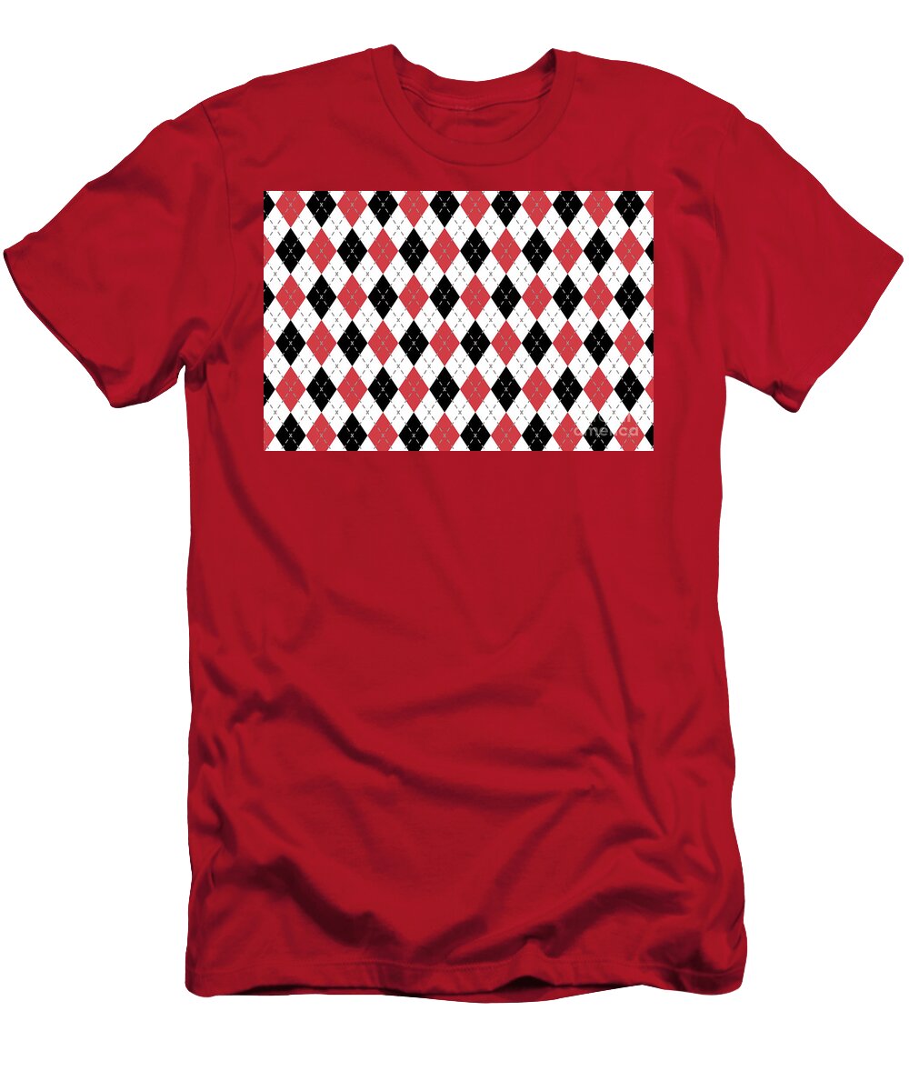 Red Gray White Abstract Diagonal Stripe Line Pattern Pairs Coloro Luscious Red 010 46 36 Trends 2023 Petite Patterns T-Shirt