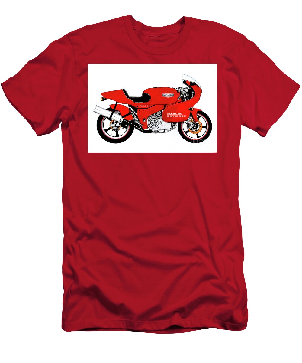 Red Harley Stephen Brooks T-Shirt