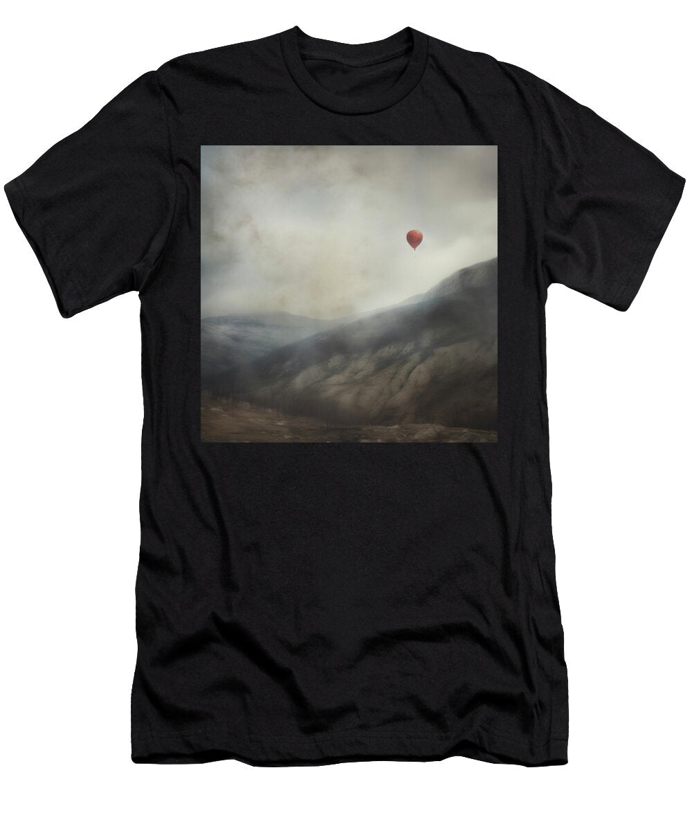 Red Helium Balloon Adrift in the Wilderness Yo Pedro T-Shirt
