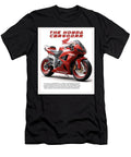Red Honda Cbr600rr Motorcycle Kevin Walker and Pixel Reverie T-Shirt