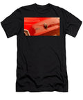 Red Hot 1971 Dodge Challenger Right Quarter Panel Rosemarie E Seppala T-Shirt