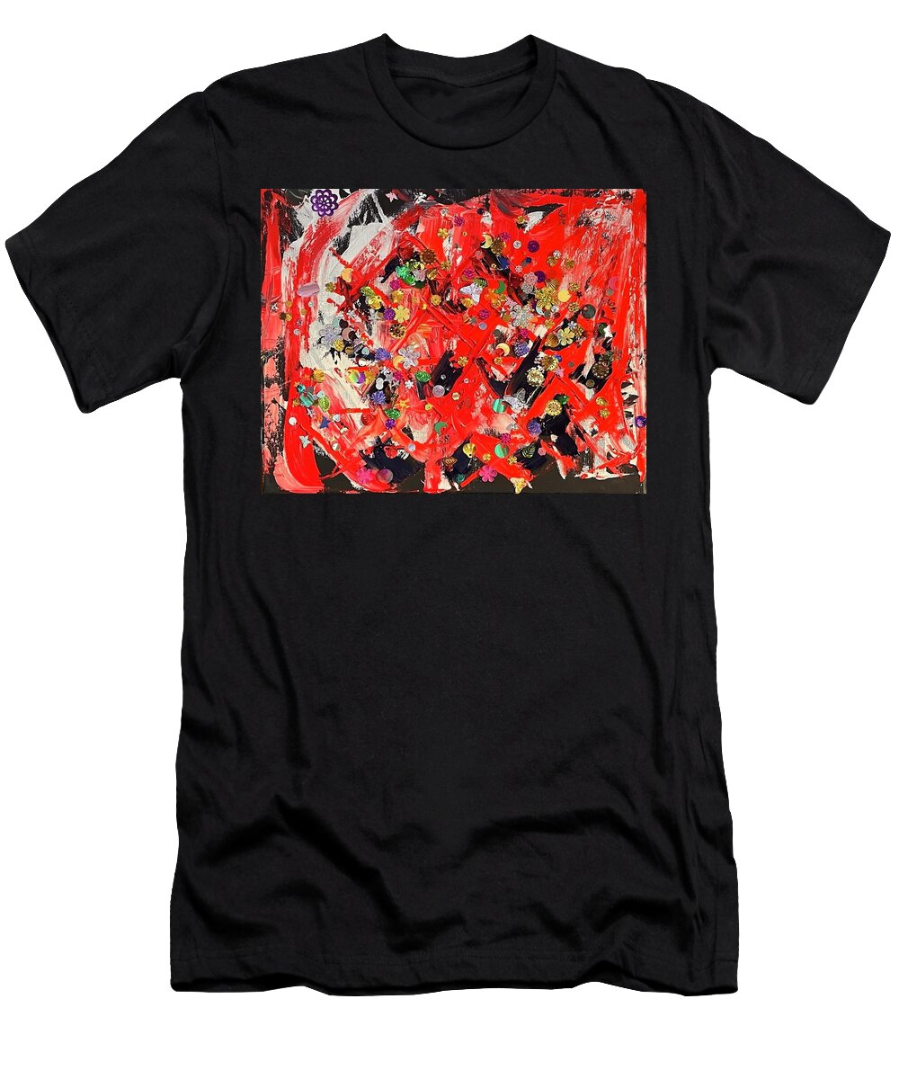 Red Leslie Byrne T-Shirt