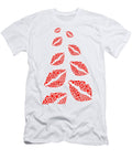 Red Lips Kisses Kisses Sharon Cummings Sharon Cummings T-Shirt