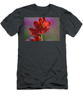 Red on Pink Karen Warner T-Shirt