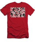 Red Orange Black Gray Herringbone Pattern Pairs 2023 Coty Raspberry Blush 2008 30 Petite Patterns T-Shirt