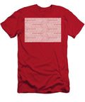 Red Orange White Abstract Diagonal Chevron Stripe Pattern Pairs 2023 Coty Raspberry Blush 2008 30 Petite Patterns T-Shirt
