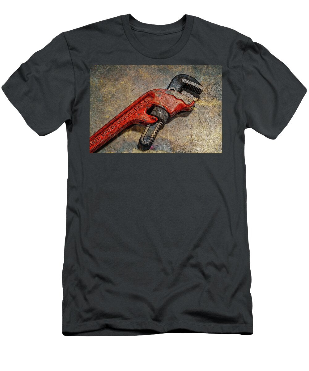 Red Pipe Wrench Randy Steele T-Shirt