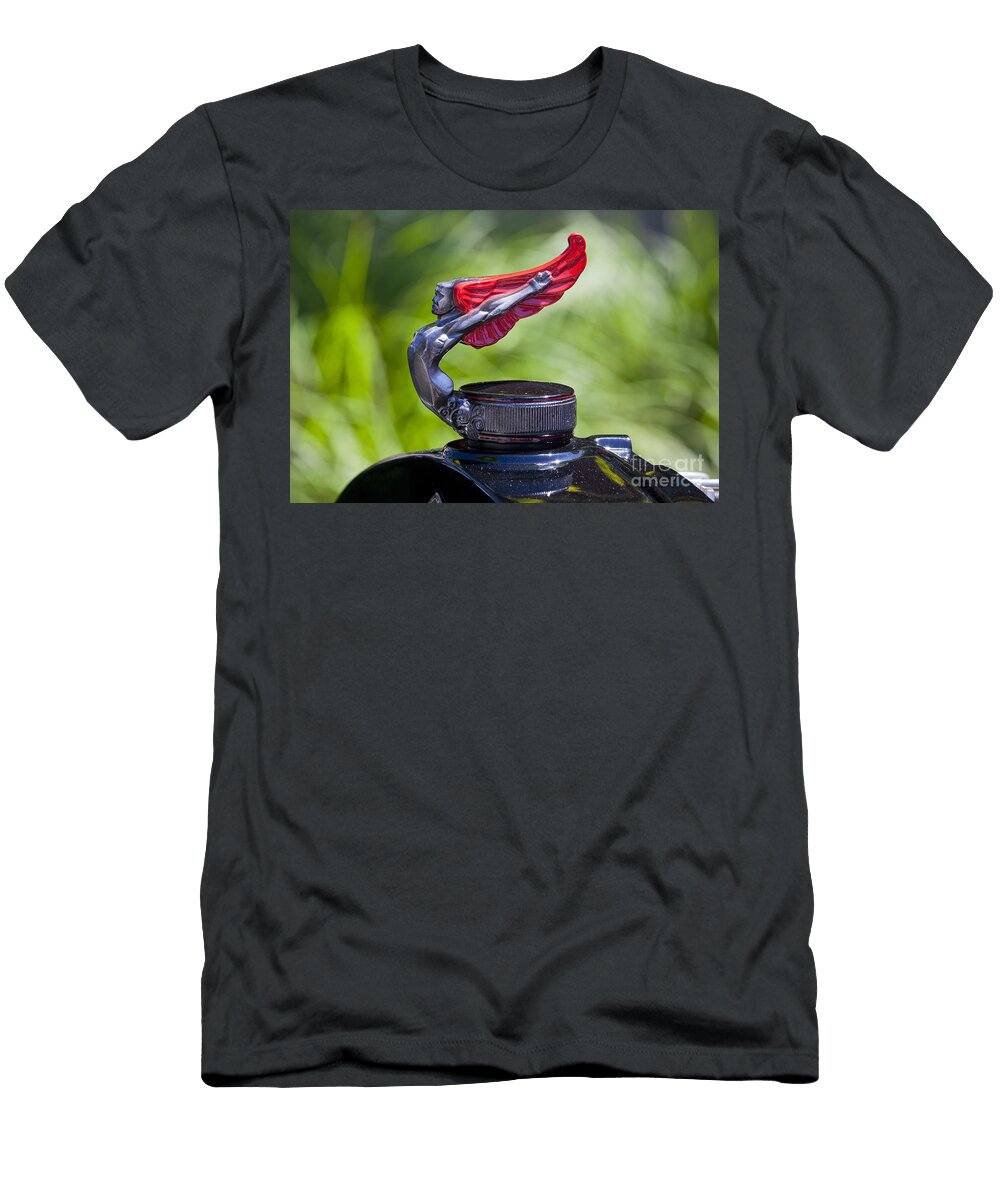 Red Wings Hood Ornament Chris Dutton T-Shirt