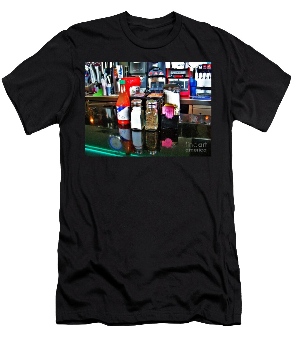 Reflections of a Diner 5 Chuck Hicks T-Shirt