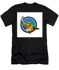 Refrigeration Mechanic Leopard Superhero Circle Cartoon Aloysius Patrimonio T-Shirt