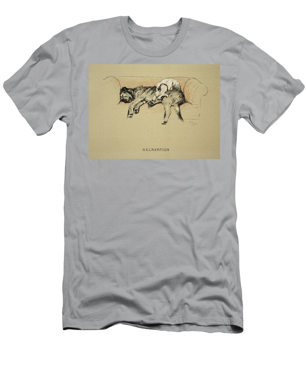 Relaxation 1930 1st Edition Cecil Charles Windsor Aldin T-Shirt