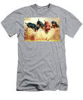 Remastered Art Curious Dachshund Puppies and a Frog By Carl Reichert 20220119 Wingsdomain Art and Photography T-Shirt