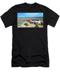 Remote Desert Adobe House Jeff Black T-Shirt