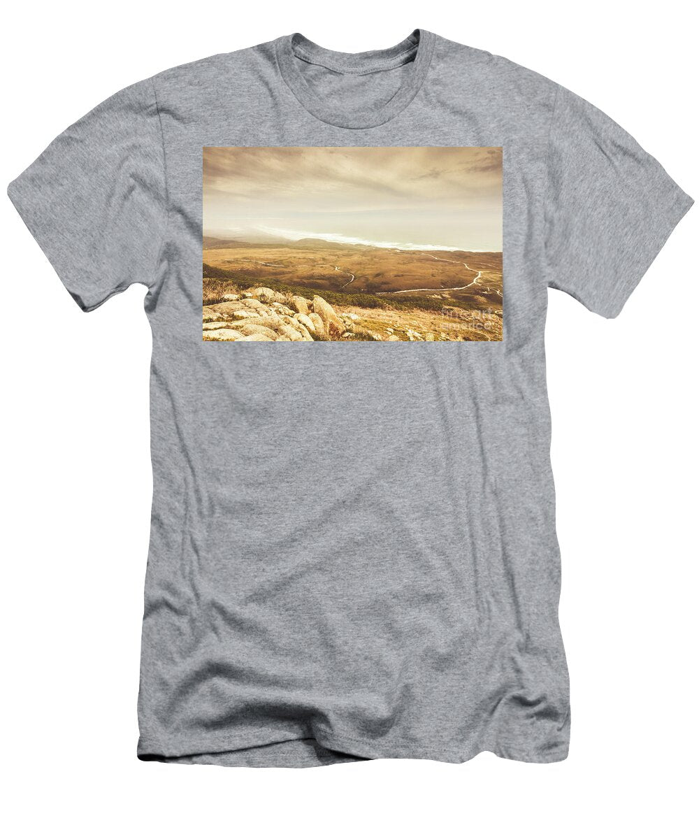 Remote Roads and Foggy Coastlines Jorgo Photography Wall Art Gallery T-Shirt