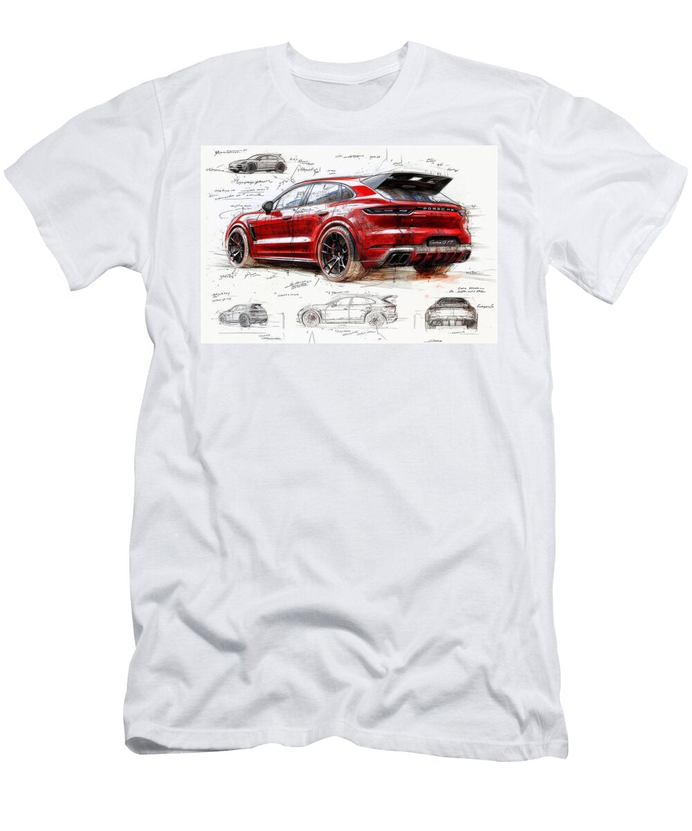 Renaissance Engineering Meets Suv Performance Frederick Vellani T-Shirt