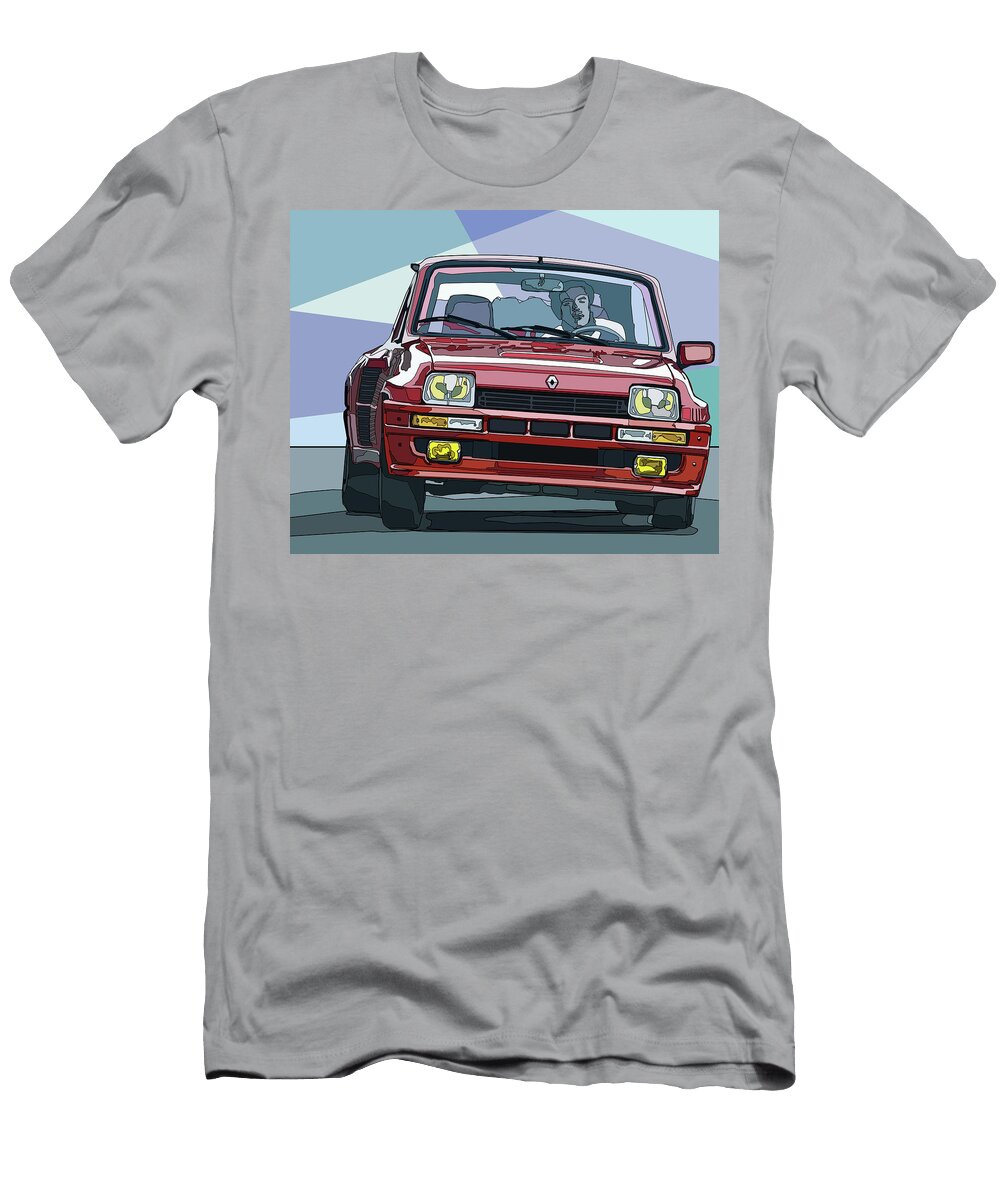 Renault 5 Turbo Maxi Valentin Domovic T-Shirt