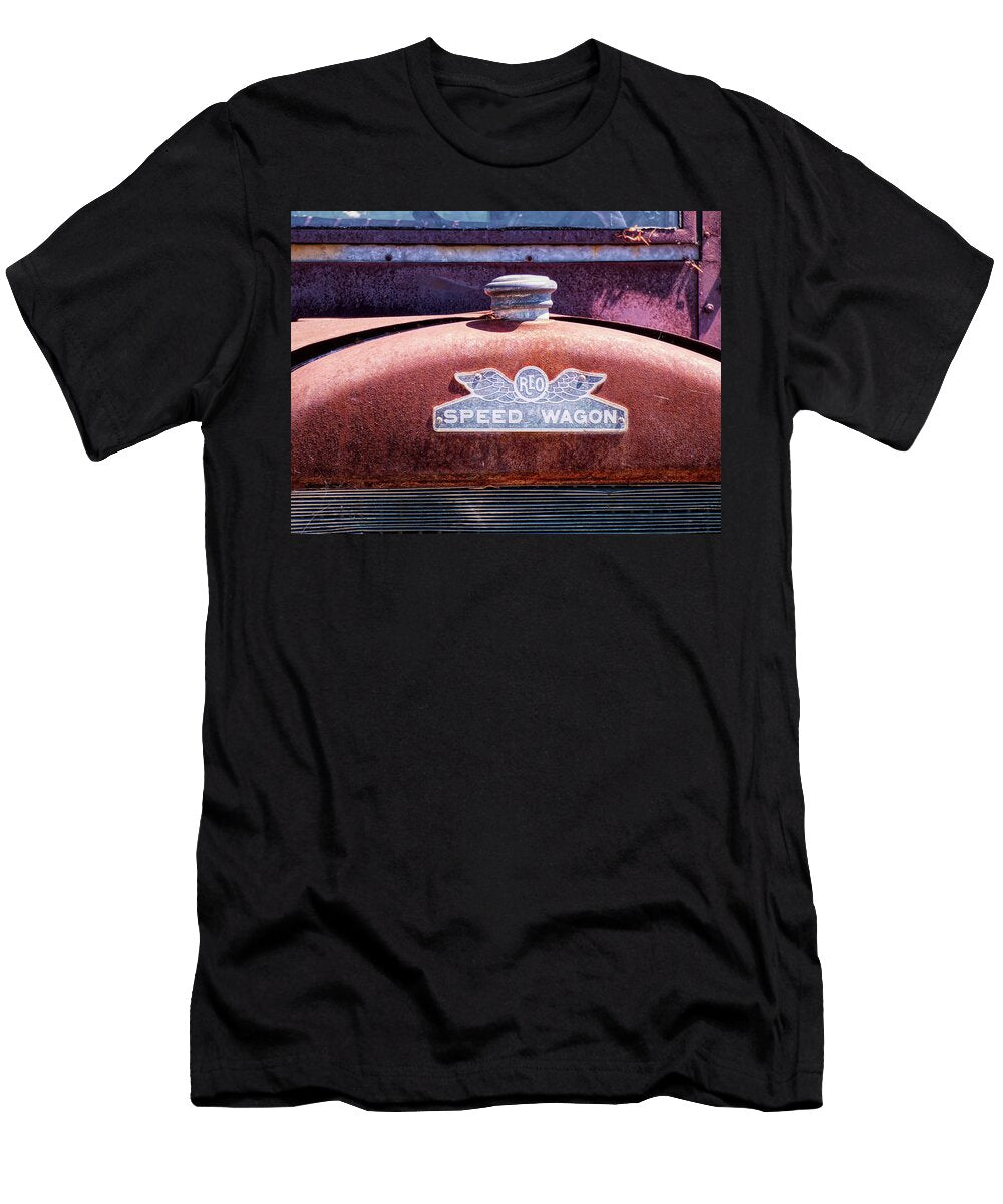 Reo Speed Wagon Hood Emblem Leslie Montgomery T-Shirt