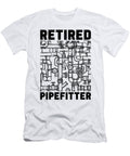 Retired Pipefitter Pipe Wrench Laborer Pipefitters Tshirtconcepts Marvin Poppe T-Shirt