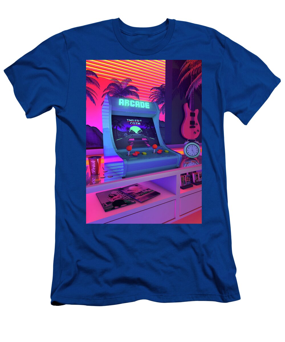 Retro Arcade Dreams Denny Busyet T-Shirt
