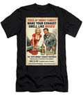 Retro Car Exhaust Ad Classic Retro US Humor Ad Poster Fictional Gadgets Funny Parody Sampadart Gallery T-Shirt