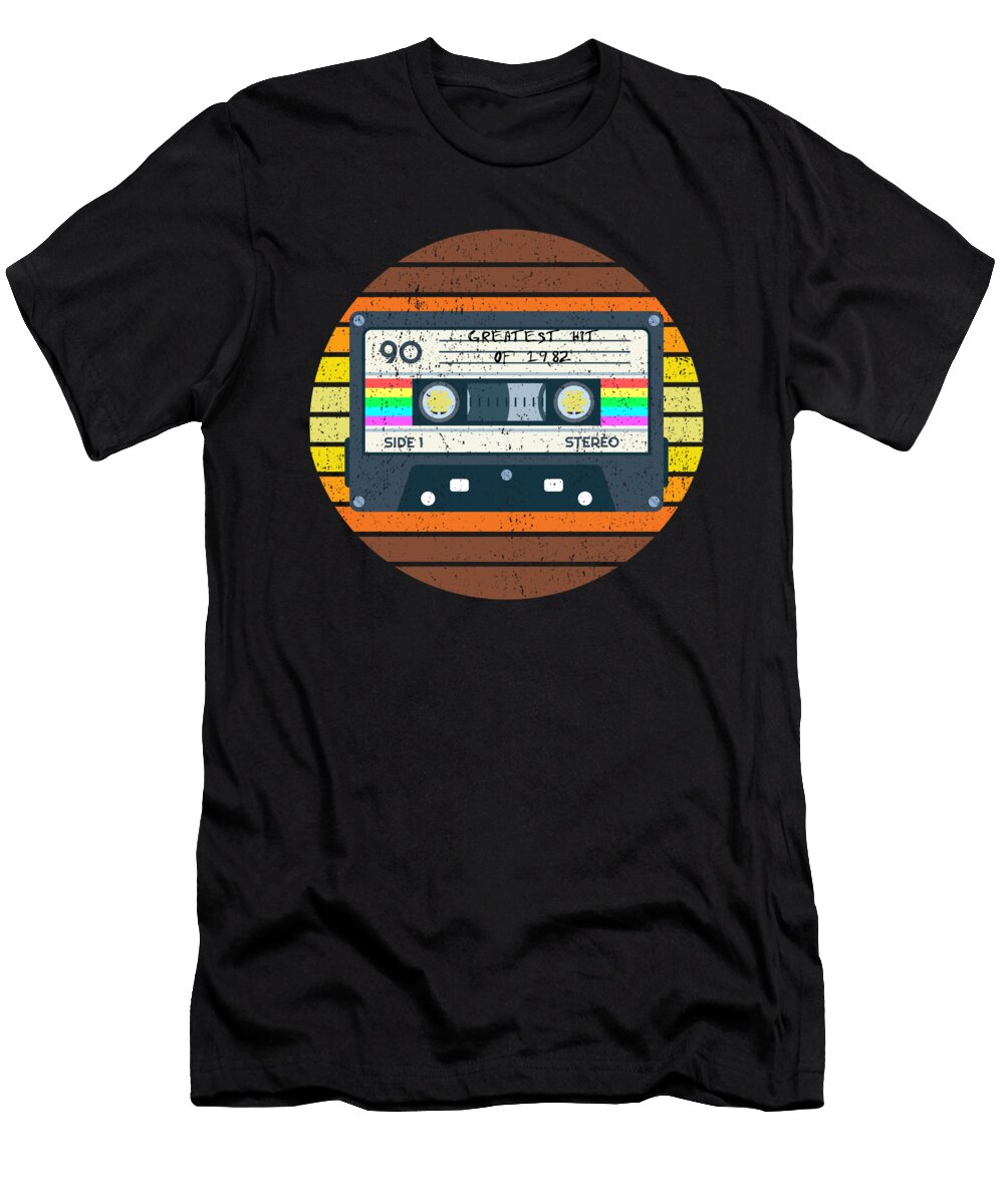 Retro Cassette Tape Birthday Hit of 1982 Me T-Shirt