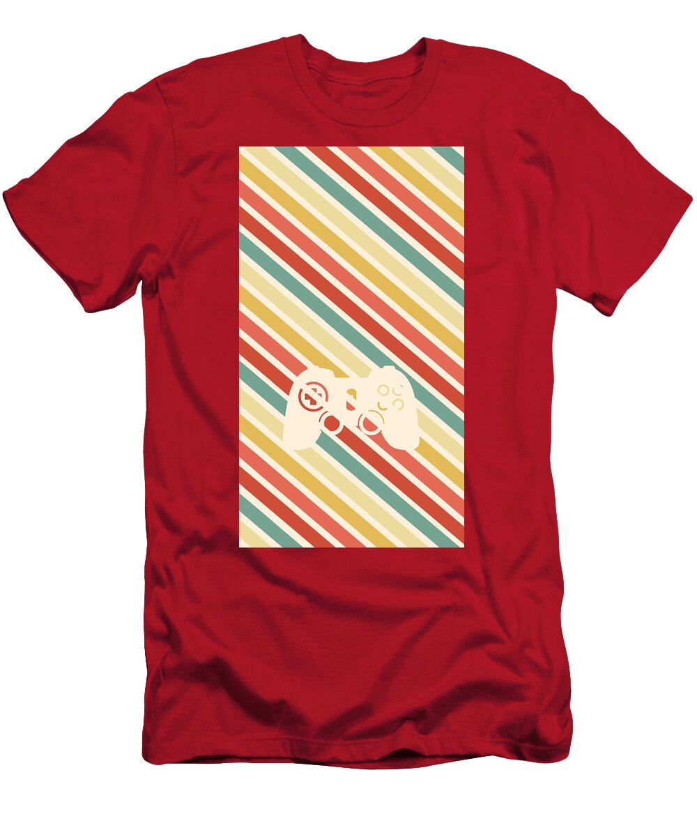 Retro Gaming Video Games Vintage Gamer Jonathan Kraske T-Shirt