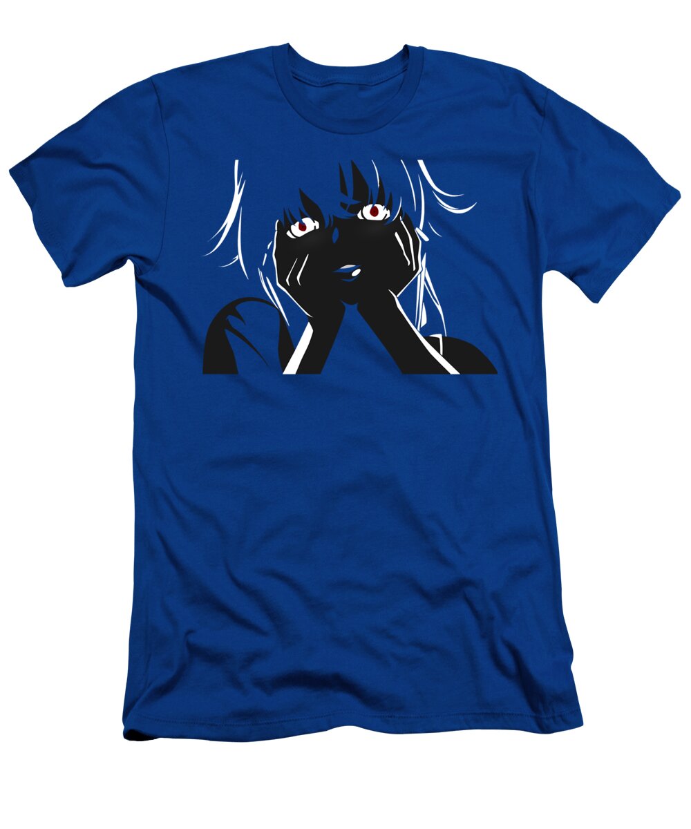 Retro Mirai Nikki Yandere Black Vintage the Female Douxie Grimo T-Shirt