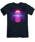 Retro Neon Drift 80s Synthwave Surge Corbin Henry T-Shirt